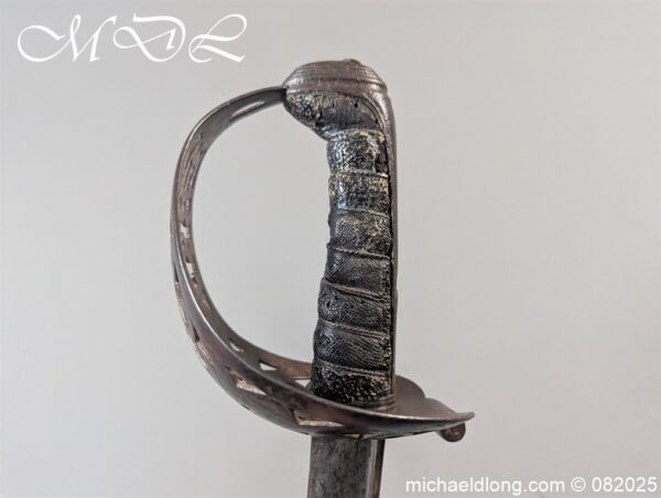 British Heavy Cavalry 1821 Officers Sword - Image 15