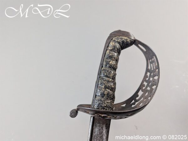 British Heavy Cavalry 1821 Officers Sword - Image 11