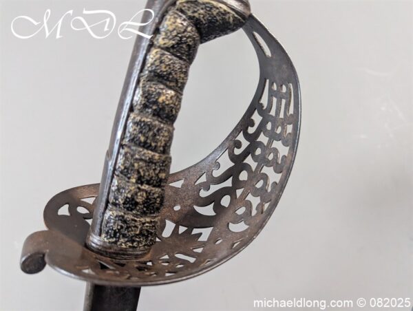 British Heavy Cavalry 1821 Officers Sword - Image 9