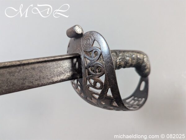 British Heavy Cavalry 1821 Officers Sword - Image 6