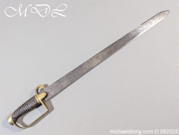 British Foot Artillery Sword c 1820