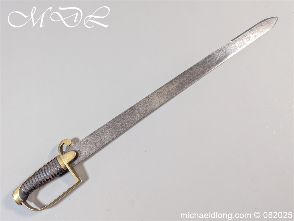 British Foot Artillery Sword c 1820