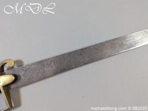 British Foot Artillery Sword c 1820