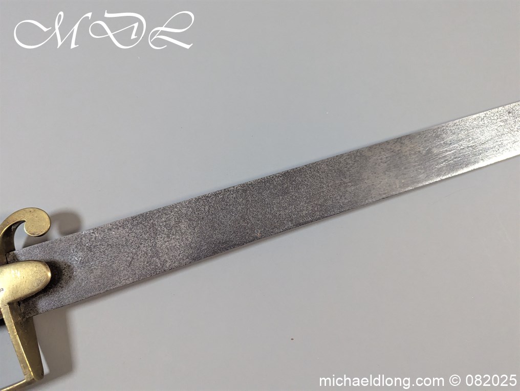 British Foot Artillery Sword c 1820