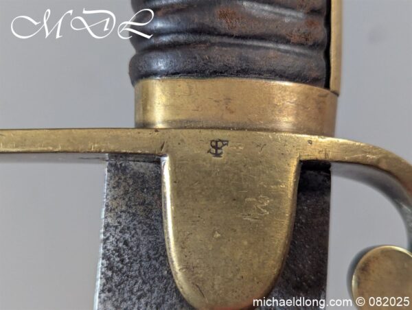 British Foot Artillery Sword c 1820 - Image 10