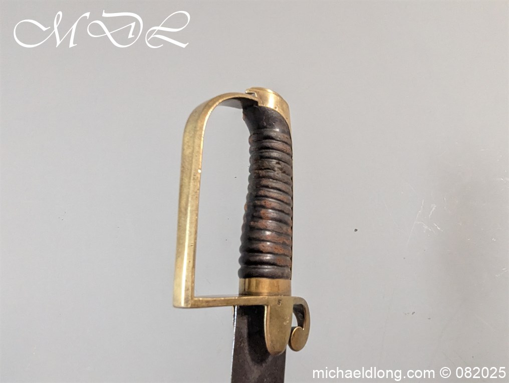 British Foot Artillery Sword c 1820 - Image 9
