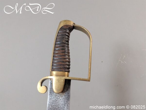 British Foot Artillery Sword c 1820 - Image 7