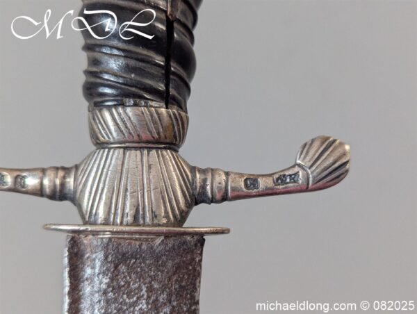 English Hunting Sword Hallmarked 1782 - Image 9