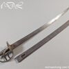British 1742 Brass Hilted Hanger S Harvey