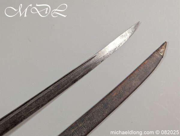 British 1742 Brass Hilted Hanger S Harvey - Image 34