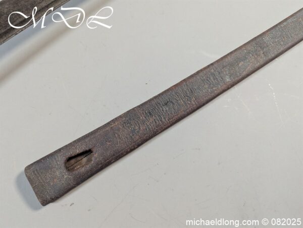 British 1742 Brass Hilted Hanger S Harvey - Image 29