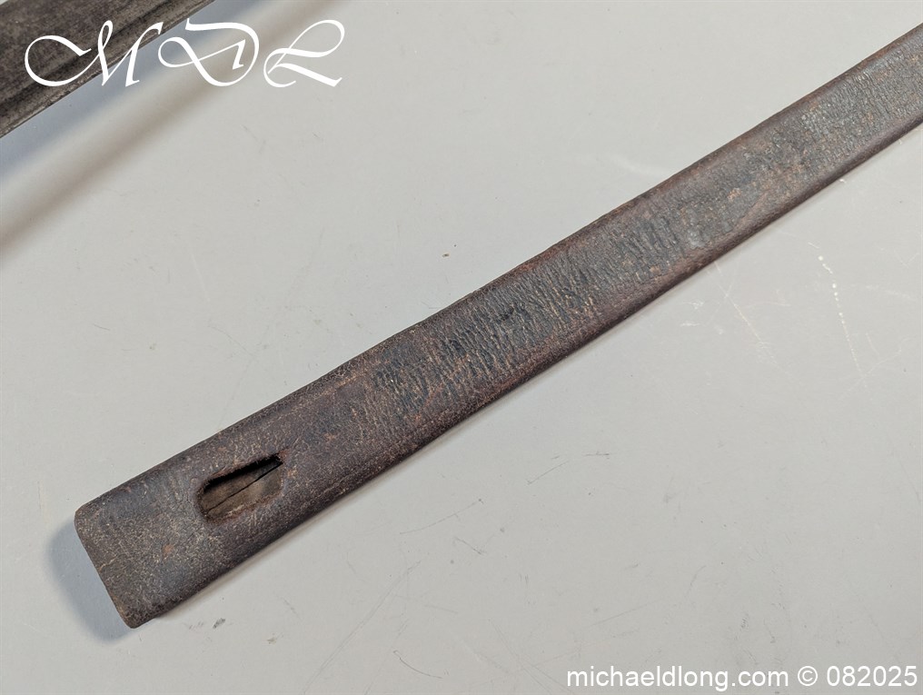 British 1742 Brass Hilted Hanger S Harvey - Image 29