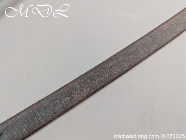 British 1742 Brass Hilted Hanger S Harvey - Image 28
