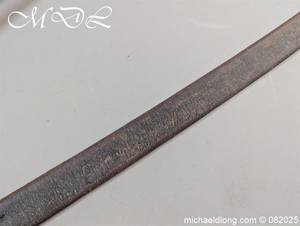 British 1742 Brass Hilted Hanger S Harvey - Image 28