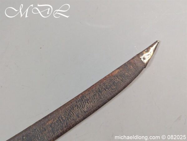 British 1742 Brass Hilted Hanger S Harvey - Image 27