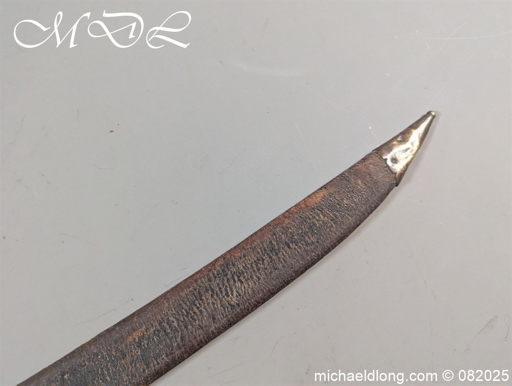 British 1742 Brass Hilted Hanger S Harvey - Image 27