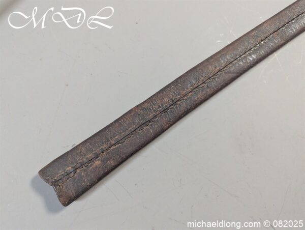 British 1742 Brass Hilted Hanger S Harvey - Image 26