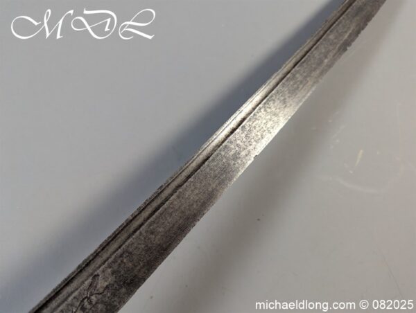 British 1742 Brass Hilted Hanger S Harvey - Image 22