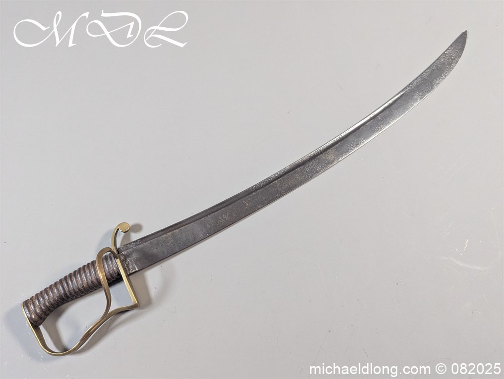 British Army Brass Hilted Sidearm