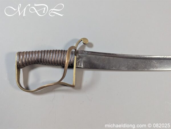 British Army Brass Hilted Sidearm - Image 2