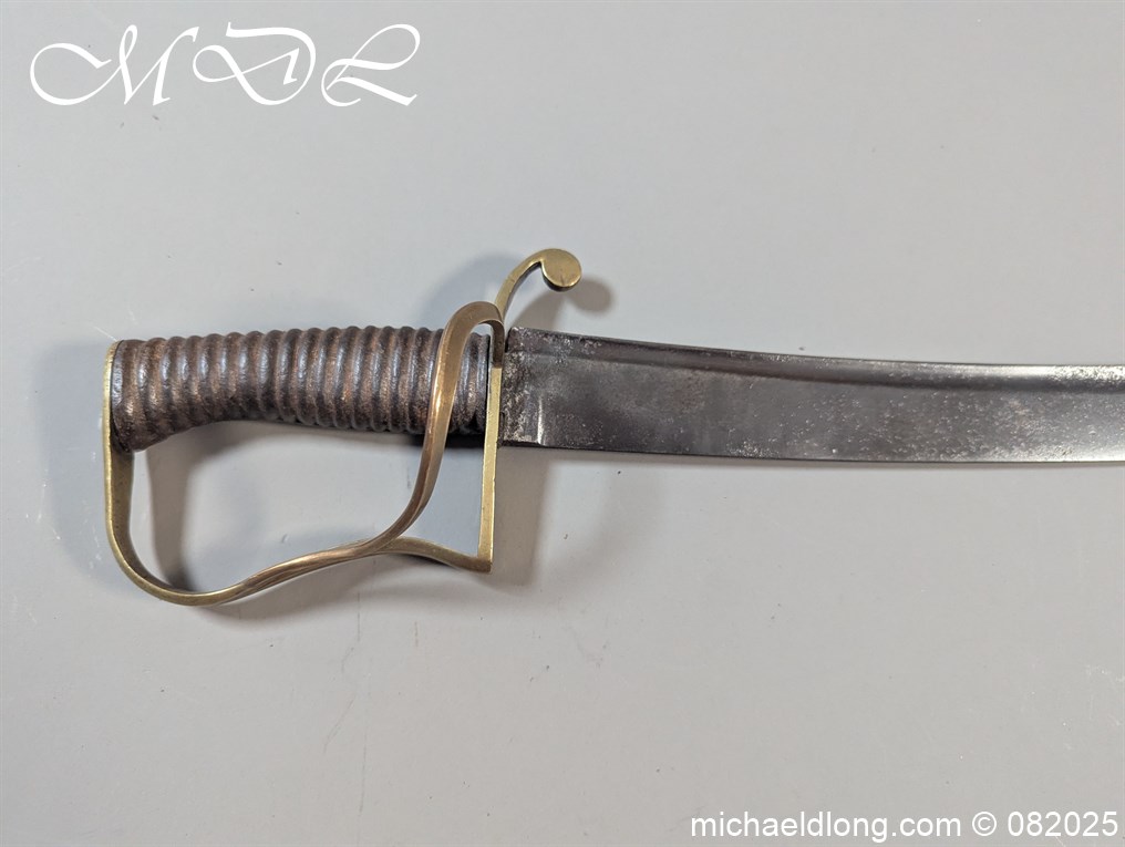 British Army Brass Hilted Sidearm - Image 2
