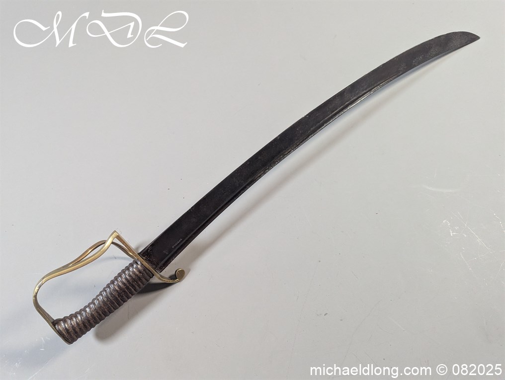 British Army Brass Hilted Sidearm - Image 21