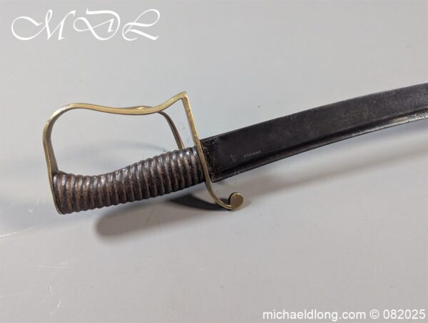 British Army Brass Hilted Sidearm - Image 20