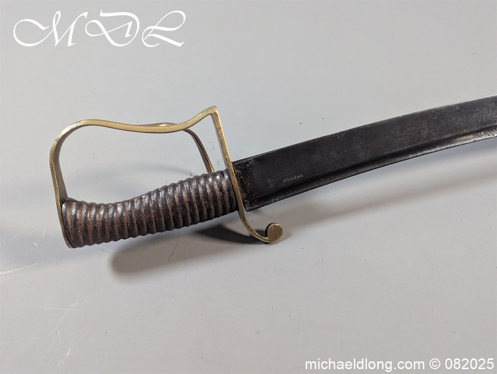 British Army Brass Hilted Sidearm - Image 20