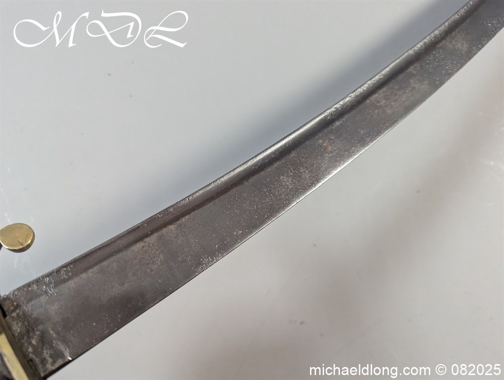 British Army Brass Hilted Sidearm - Image 16