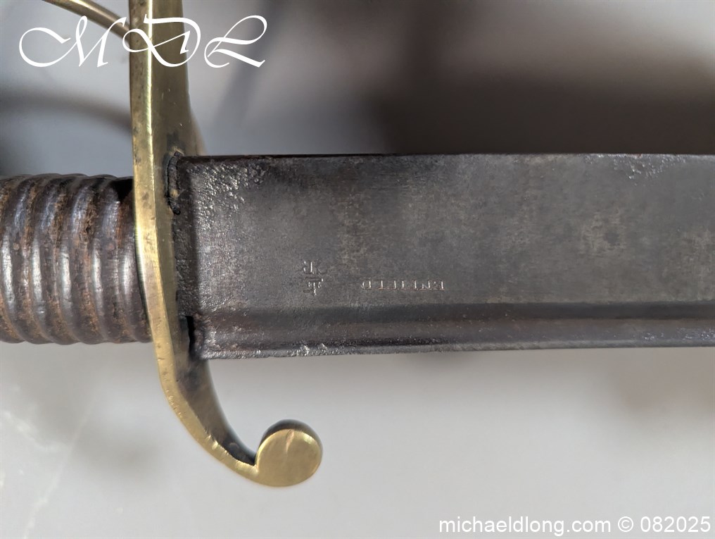 British Army Brass Hilted Sidearm - Image 12