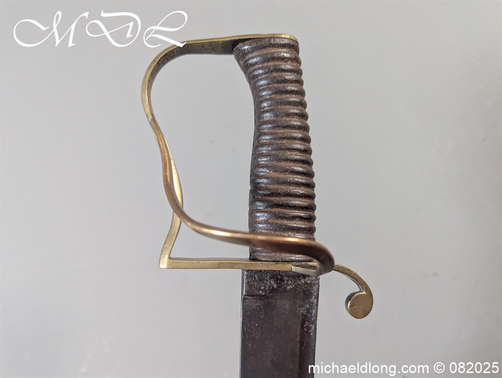 British Army Brass Hilted Sidearm - Image 11