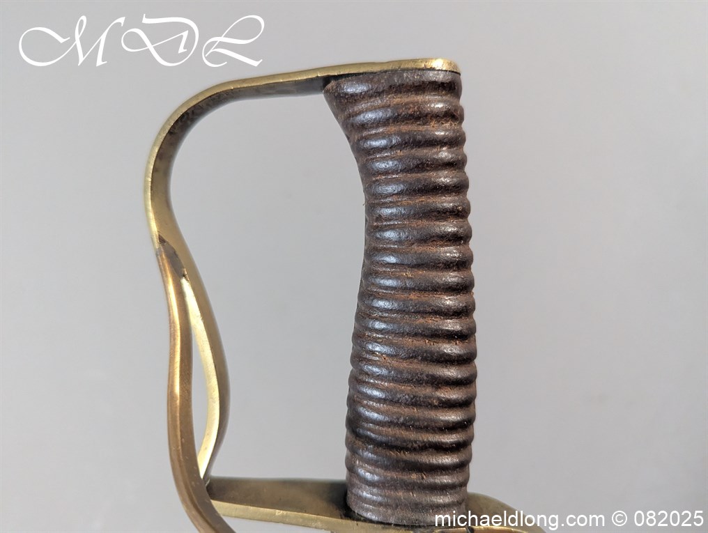 British Army Brass Hilted Sidearm - Image 10