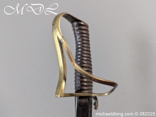 British Army Brass Hilted Sidearm - Image 9