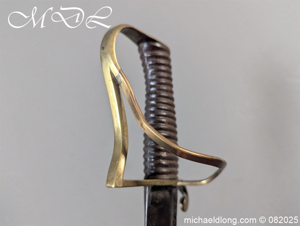 British Army Brass Hilted Sidearm - Image 9