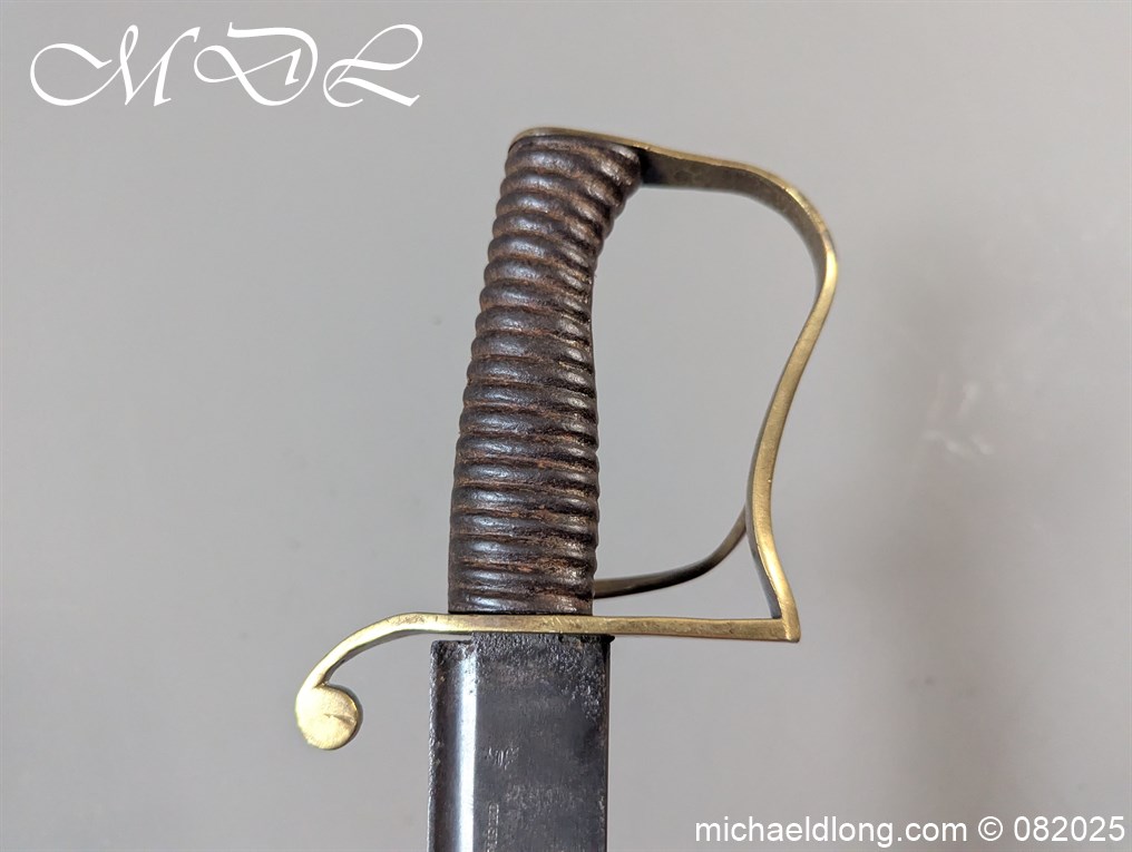 British Army Brass Hilted Sidearm - Image 8