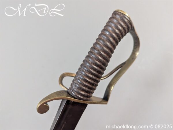 British Army Brass Hilted Sidearm - Image 7