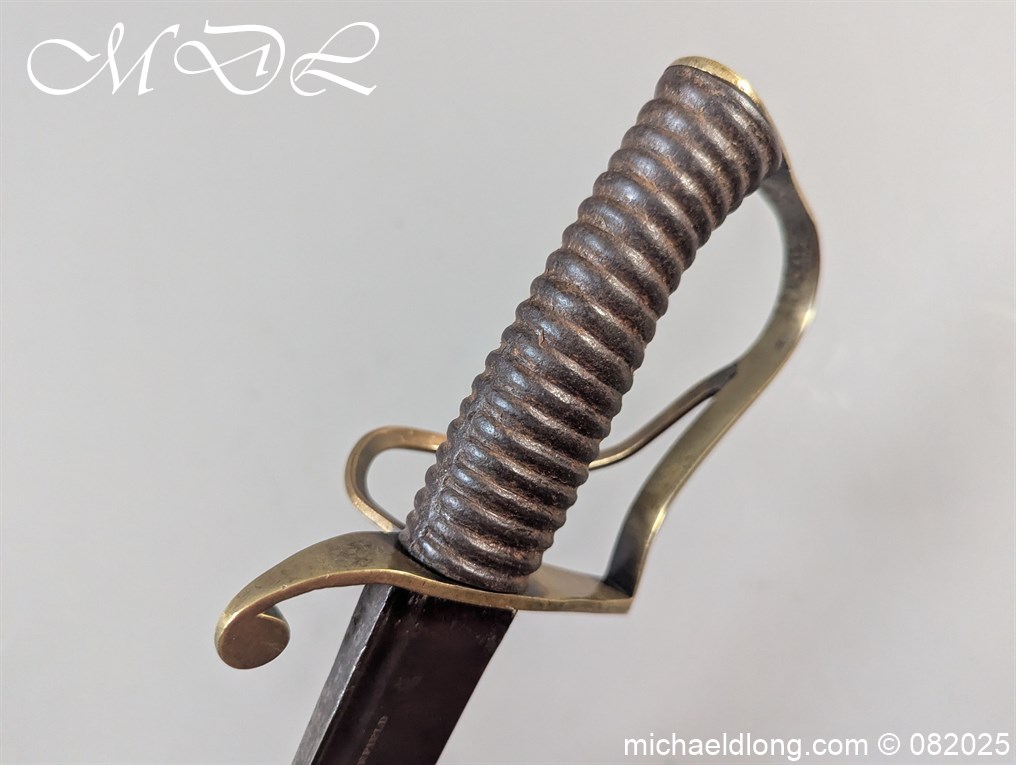 British Army Brass Hilted Sidearm - Image 7