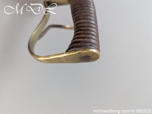 British Army Brass Hilted Sidearm - Image 6