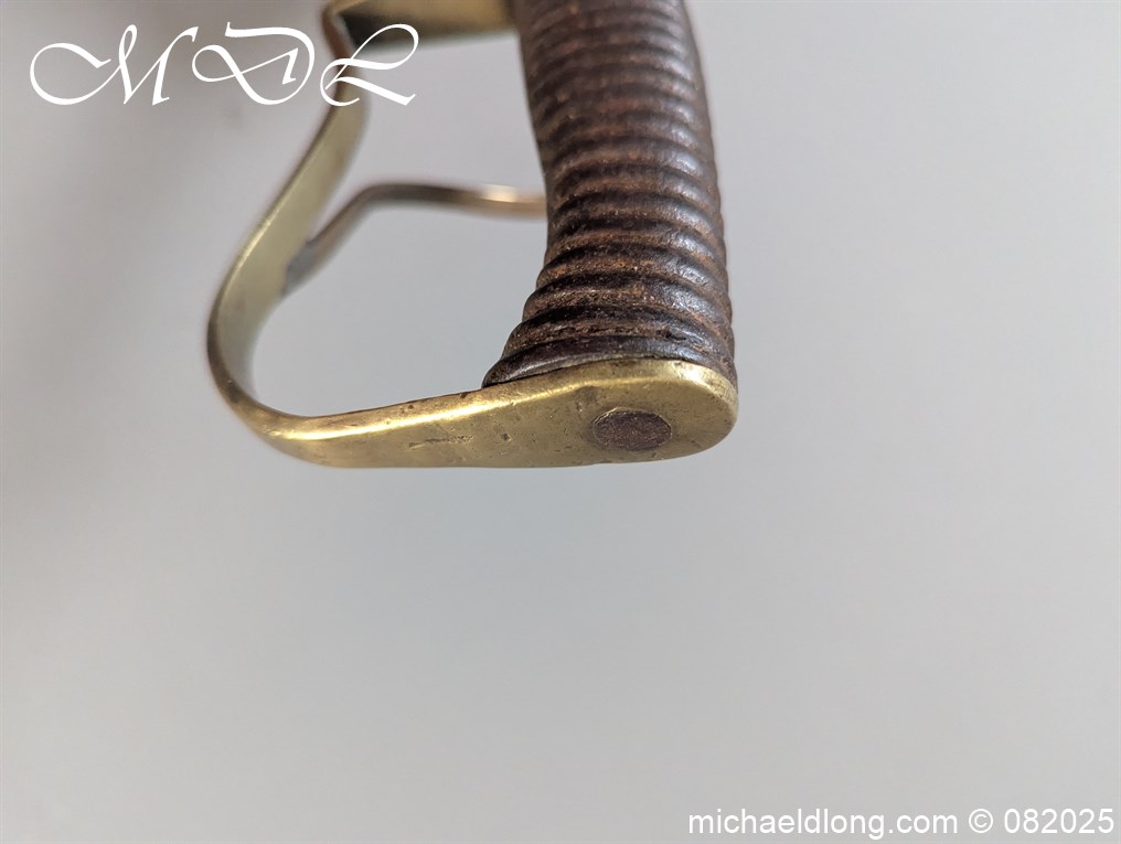 British Army Brass Hilted Sidearm - Image 6