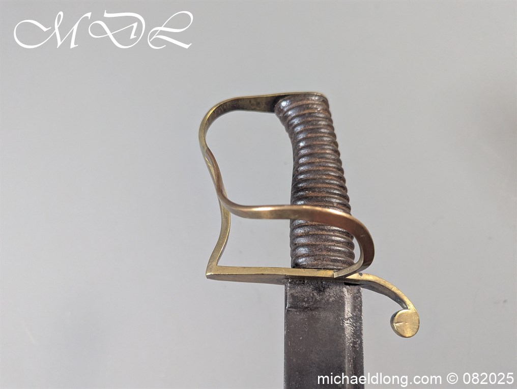 British Army Brass Hilted Sidearm - Image 5