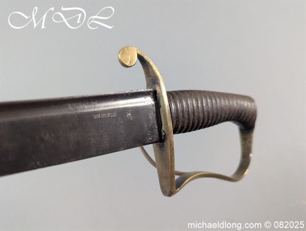 British Army Brass Hilted Sidearm - Image 4