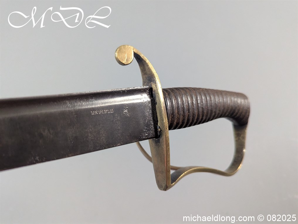 British Army Brass Hilted Sidearm - Image 4
