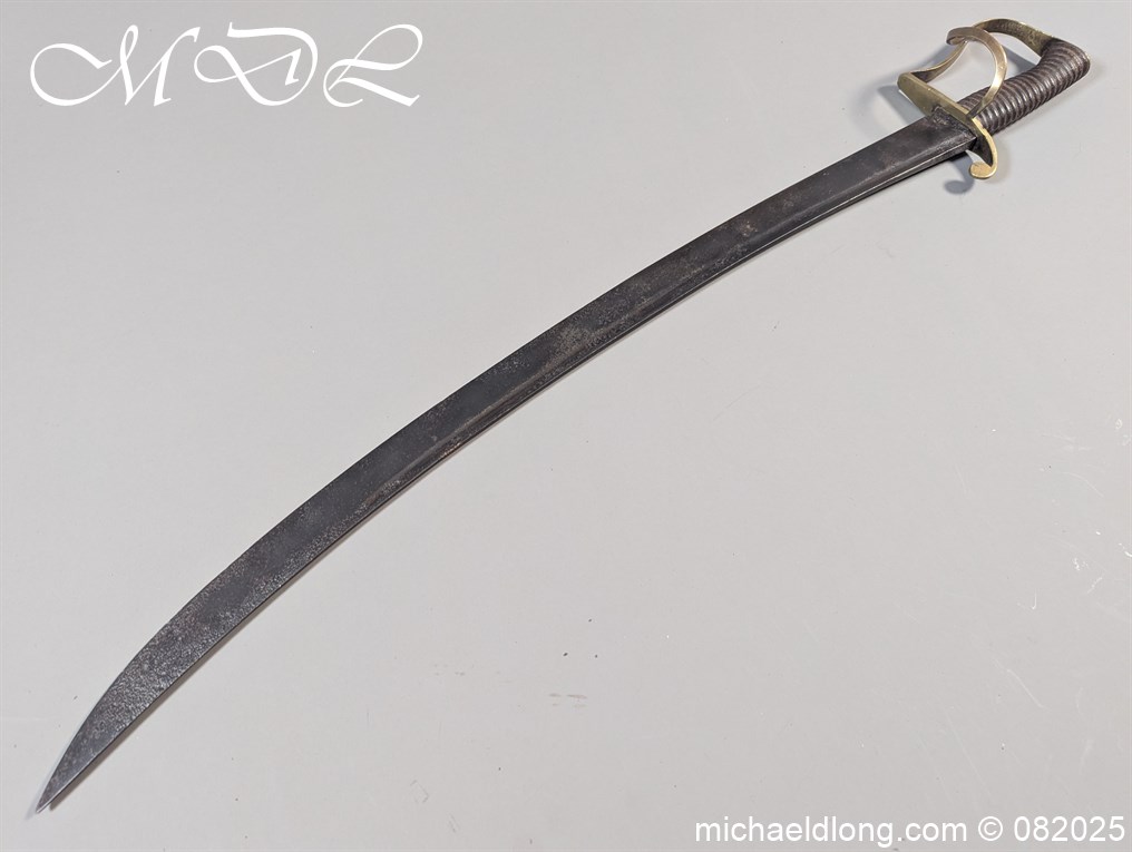 British Army Brass Hilted Sidearm