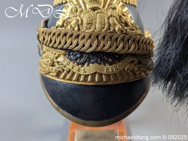 9th (Queen's Royal) Lancers, Officer's Lance Cap - Image 15
