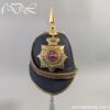 Royal West Surrey Regiment Officers Blue Cloth Helmet