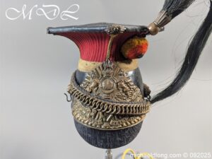 Alternative view of Victorian 5th Royal Irish Troopers Lance Cap