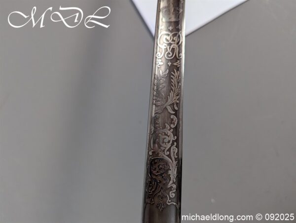 British WW1 RFC Officers Sword R V Walker MC - Image 22