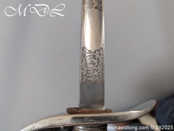 British WW1 RFC Officers Sword R V Walker MC - Image 18
