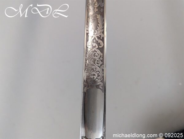 British WW1 RFC Officers Sword R V Walker MC - Image 17