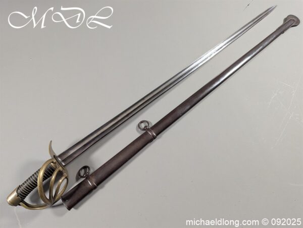 French AN XI Heavy Cavalry Cuirassiers Troopers Sword